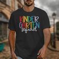 Kindergarten Squad Team Crew Teacher Back To School Unisex T-Shirt, funny design Kindergarten Squad Team Crew Teacher Back To School Unisex T-Shirt, funny design