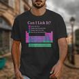 Can I Lick It Periodic Table Teacher Student Kids Unisex T-Shirt, funny design