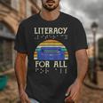 Literacy For All Visually Impaired Braille Teacher The Blind Unisex T-Shirt, funny design