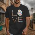 Love Art For Artist Art Teacher Unisex T-Shirt, funny design Love Art For Artist Art Teacher Unisex T-Shirt, funny design