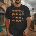 Math Number Thanksgiving Count Answer Pie Turkey Teacher Unisex T-Shirt, funny design Math Number Thanksgiving Count Answer Pie Turkey Teacher Unisex T-Shirt, funny design