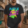 Math Is Radical Retro 80s Vintage Algebra Teacher Unisex T-Shirt, funny design