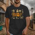 Math Teacher Ghost Shirt Cute Spooky Teacher Halloween Unisex T-Shirt, funny design