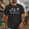 Melodic Humor Musician’s Playful Collection Musical Taking Notes Music Lovers Vintage Teachers Unisex T-Shirt, funny design