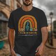Music Teacher I Teach My Favorite Musicians Autumn Rainbow Men Women Unisex T-Shirt, funny design