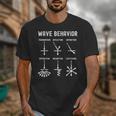 Nerdy Vintage Wave Behavior Physics Science Teacher Geek Men Women Girls Kids Unisex T-Shirt, Science Teacher Gifts, funny design
