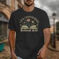 A New Chapter Begins Retired 2026 Teacher Retirement Unisex T-Shirt, funny design A New Chapter Begins Retired 2026 Teacher Retirement Unisex T-Shirt, funny design