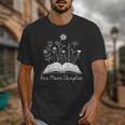 One-More Chapter Wildflower Reading Teacher Library Bookish Unisex T-Shirt, funny design One-More Chapter Wildflower Reading Teacher Library Bookish Unisex T-Shirt, funny design