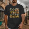 One Thankful Substitute Teacher Turkey Leopard Thanksgiving For Men Women Unisex T-Shirt, funny design One Thankful Substitute Teacher Turkey Leopard Thanksgiving For Men Women Unisex T-Shirt, funny design