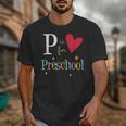 P Is For Preschool Teacher Student Back To School Unisex T-Shirt, funny design P Is For Preschool Teacher Student Back To School Unisex T-Shirt, funny design