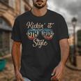 P41l Retro Kickin It 5th Grade Style Teacher Back To School For Men Women Girls Kids Unisex T-Shirt, funny design