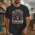 Hispanic Heritage Month One Thankful Teacher Rainbow Unisex T-Shirt, funny design Hispanic Heritage Month One Thankful Teacher Rainbow Unisex T-Shirt, funny design