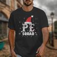 PE Squad Christmas PE Teacher Matching Xmas Unisex T-Shirt, Pe Teacher Gifts, funny design PE Squad Christmas PE Teacher Matching Xmas Unisex T-Shirt, Pe Teacher Gifts, funny design