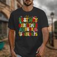 PE Teacher Christmas Holiday Unisex T-Shirt, Pe Teacher Gifts, funny design