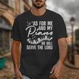 Piano Player Art For Men Women Pianist Piano Teacher Unisex T-Shirt, funny design