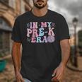 In My Pre K Era Groovy Back To School First Day Teacher Kids Unisex T-Shirt, Groovy Teacher Gifts, funny design