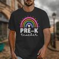 Pre-K Teacher Cute Pre Kindergarten For Teachers Rainbow For Men Women Kids Unisex T-Shirt, funny design Pre-K Teacher Cute Pre Kindergarten For Teachers Rainbow For Men Women Kids Unisex T-Shirt, funny design