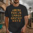 Pumpkin ABC Halloween Alphabet Costume School Teacher Kids Unisex T-Shirt, funny design Pumpkin ABC Halloween Alphabet Costume School Teacher Kids Unisex T-Shirt, funny design