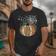 Pumpkin Music Teacher Halloween Fall Music Notes Autumn Unisex T-Shirt, funny design Pumpkin Music Teacher Halloween Fall Music Notes Autumn Unisex T-Shirt, funny design