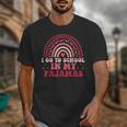 Rainbow Homeschool Mom Teacher I Go To School In My Pajamas Unisex T-Shirt, Couple Gifts, funny design