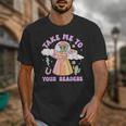 Take Me To Your Readers Alien Teacher Halloween Literacy Unisex T-Shirt, funny design
