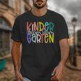 Retro Kindergarten Dream Team Back To School Teacher Kids Unisex T-Shirt, funny design
