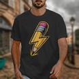 Retro Pencil Pencil Back To School Teacher Student Unisex T-Shirt, funny design Retro Pencil Pencil Back To School Teacher Student Unisex T-Shirt, funny design