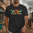 Retro Preschool Cute Dinosaur Preschool Teacher Kids Boys Unisex T-Shirt, funny design Retro Preschool Cute Dinosaur Preschool Teacher Kids Boys Unisex T-Shirt, funny design