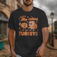 Retro I Teach The Cutest Turkey Thanksgiving Pumpkin Teacher Unisex T-Shirt, funny design Retro I Teach The Cutest Turkey Thanksgiving Pumpkin Teacher Unisex T-Shirt, funny design