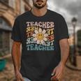 Retro Teacher Daisy Colorful Elementary School Teacher Unisex T-Shirt, funny design Retro Teacher Daisy Colorful Elementary School Teacher Unisex T-Shirt, funny design