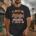 Retro Thankful Music Teacher Pumpkin Fall Thanksgiving Unisex T-Shirt, funny design Retro Thankful Music Teacher Pumpkin Fall Thanksgiving Unisex T-Shirt, funny design