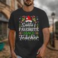 Santa's Favorite Dance Teacher Shirt Christmas Pajama Unisex T-Shirt, funny design Santa's Favorite Dance Teacher Shirt Christmas Pajama Unisex T-Shirt, funny design