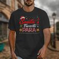 Santa's Favorite Para Christmas Paraprofessional Teacher Unisex T-Shirt, funny design Santa's Favorite Para Christmas Paraprofessional Teacher Unisex T-Shirt, funny design