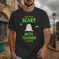 Scary Math Teacher Costume Halloween Lazy Easy Christmas Unisex T-Shirt, funny design Scary Math Teacher Costume Halloween Lazy Easy Christmas Unisex T-Shirt, funny design
