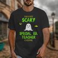 Scary Special Education Ed Teacher Costume Halloween Easy Unisex T-Shirt, funny design Scary Special Education Ed Teacher Costume Halloween Easy Unisex T-Shirt, funny design