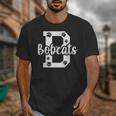 School Spirit Mascot Bobcats Back To School Teacher Student Unisex T-Shirt, funny design School Spirit Mascot Bobcats Back To School Teacher Student Unisex T-Shirt, funny design