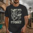 Skeleton Music Teacher I'Ll Wait Until It's Quiet Unisex T-Shirt, funny design Skeleton Music Teacher I'Ll Wait Until It's Quiet Unisex T-Shirt, funny design