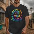 Special Education Teacher Sped Squad SPED Teacher Tie Dye Unisex T-Shirt, funny design Special Education Teacher Sped Squad SPED Teacher Tie Dye Unisex T-Shirt, funny design