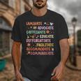 SPED Caffeinate Advocate Laminate Educate Teacher Facilitate For Men Women Unisex T-Shirt, funny design SPED Caffeinate Advocate Laminate Educate Teacher Facilitate For Men Women Unisex T-Shirt, funny design