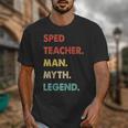 Sped Teacher Man Myth Legend Unisex T-Shirt, funny design Sped Teacher Man Myth Legend Unisex T-Shirt, funny design