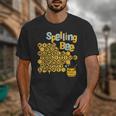 Spelling Bee Kind Positive Kindness Women Teacher Unisex T-Shirt, funny design