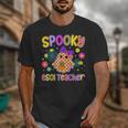 Spooky ESOL Teacher Halloween ESOL Teaching Coquette Unisex T-Shirt, funny design