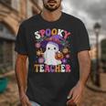 Spooky Teacher Halloween Cute Halloween Teacher Ghost Unisex T-Shirt, funny design Spooky Teacher Halloween Cute Halloween Teacher Ghost Unisex T-Shirt, funny design