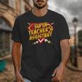 Super Teacher's Assistant Educational Superhero Unisex T-Shirt, funny design Super Teacher's Assistant Educational Superhero Unisex T-Shirt, funny design