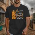 I Teach The Cutest Pumpkins Halloween Shirt For Teachers Unisex T-Shirt, funny design