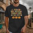 I Teach The Cutest Pumpkins In The Patch Fall Season Teacher Unisex T-Shirt, funny design I Teach The Cutest Pumpkins In The Patch Fall Season Teacher Unisex T-Shirt, funny design