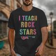 I TEACH ROCKSTARS Band Vibes Teacher Rocks My Music Teaching Unisex T-Shirt, funny design