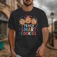 I Teach Smart Cookies Cute Back To School Teacher Unisex T-Shirt, funny design I Teach Smart Cookies Cute Back To School Teacher Unisex T-Shirt, funny design