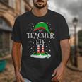 The Teacher Elf Christmas Family Matching Xmas Group For Men Women Unisex T-Shirt, funny design The Teacher Elf Christmas Family Matching Xmas Group For Men Women Unisex T-Shirt, funny design