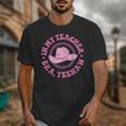 In My Teacher Era Yeehaw Pink Teacher Western Cowgirl Unisex T-Shirt, funny design